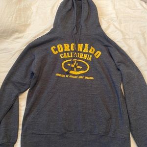 Gray/Yellow Hoodie